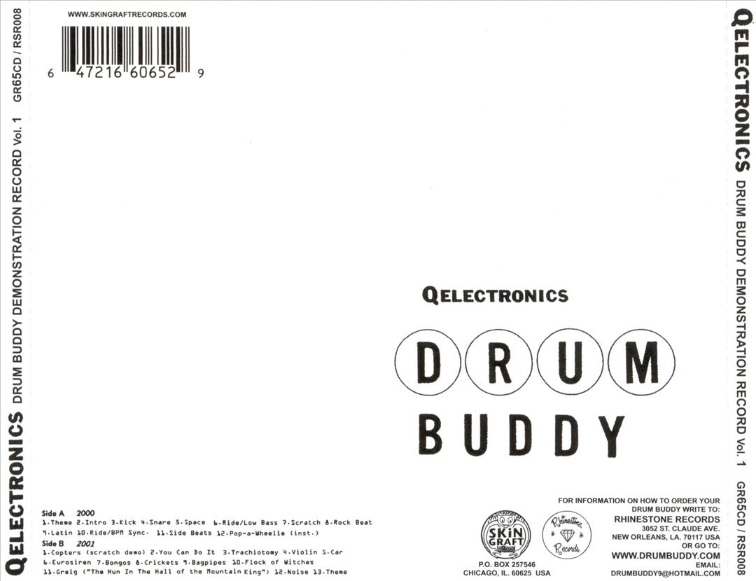 Drum Buddy Demonstration, Vol. 1 cover art