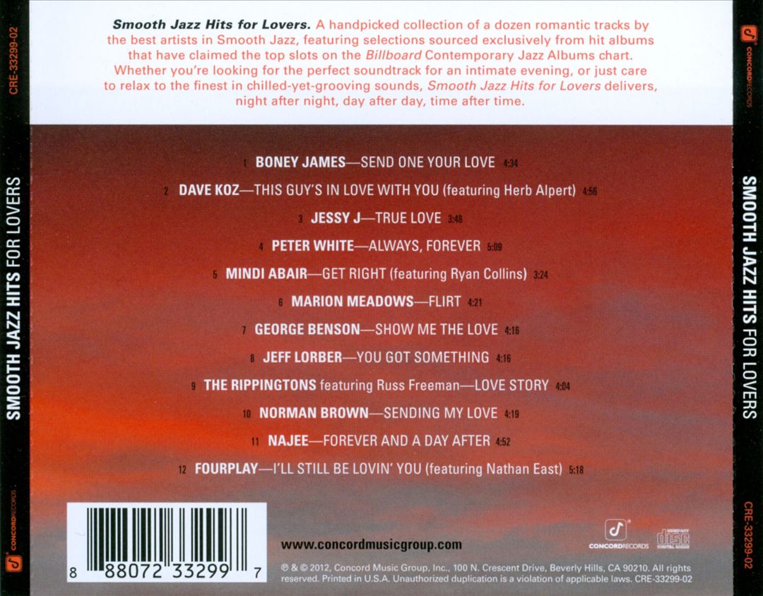 Smooth Jazz Hits: For Lovers cover art