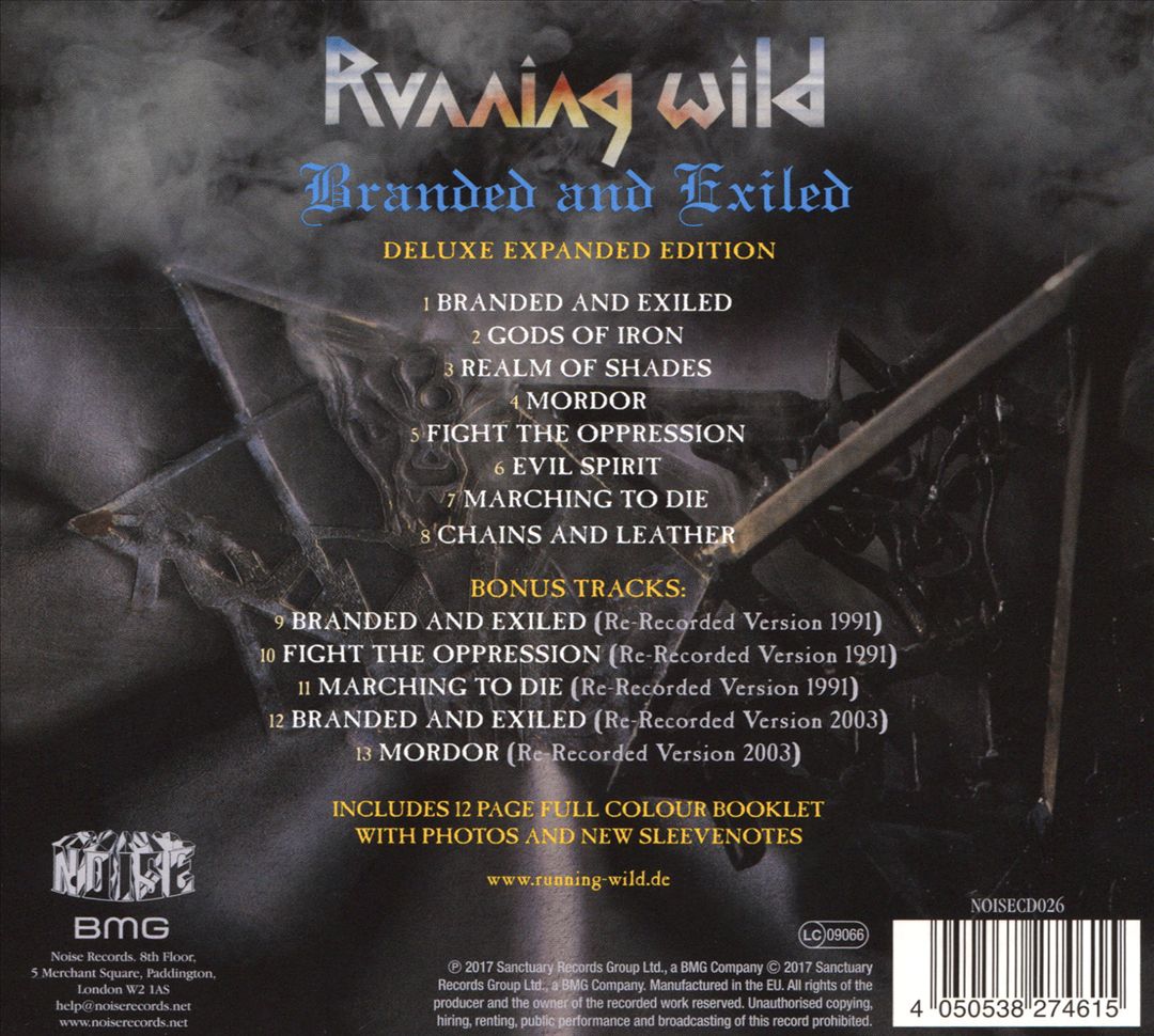 Branded and Exiled cover art