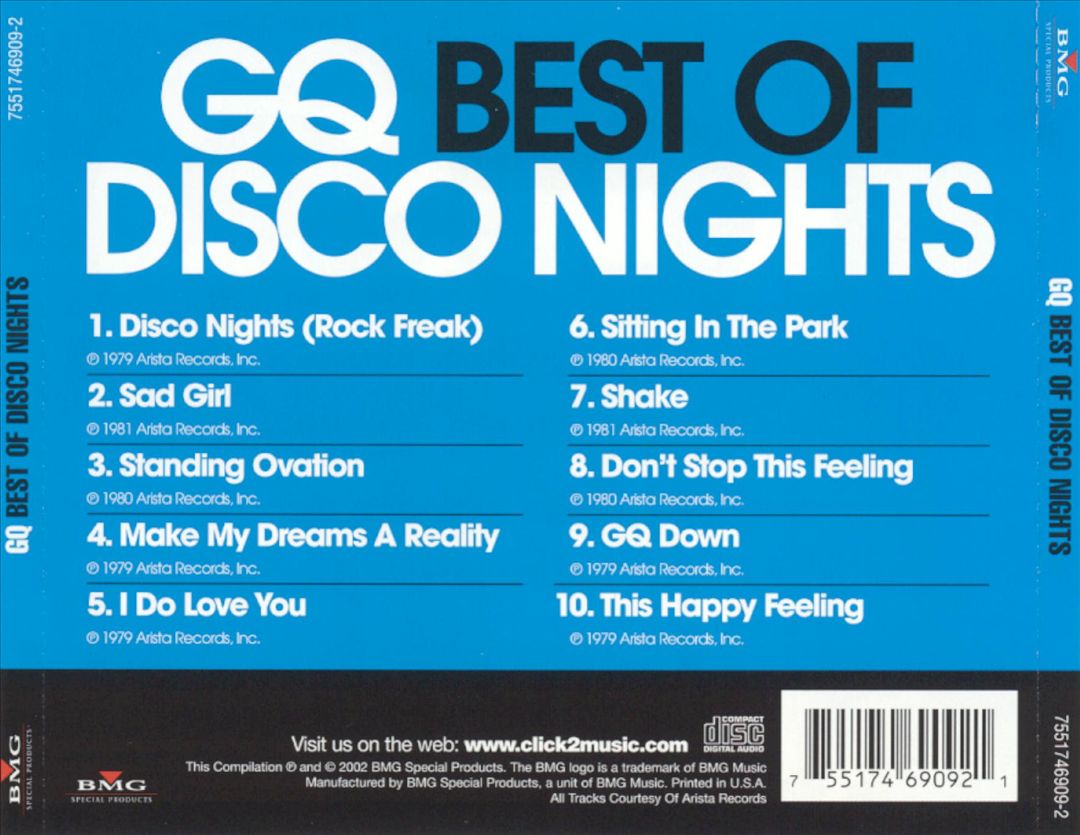 Best of Disco Nights cover art