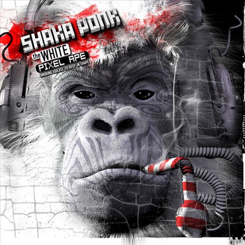 White Pixel Ape  cover art
