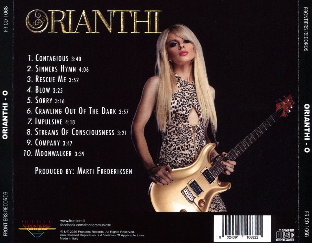 O  cover art