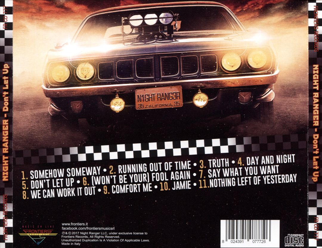 Don't Let Up cover art
