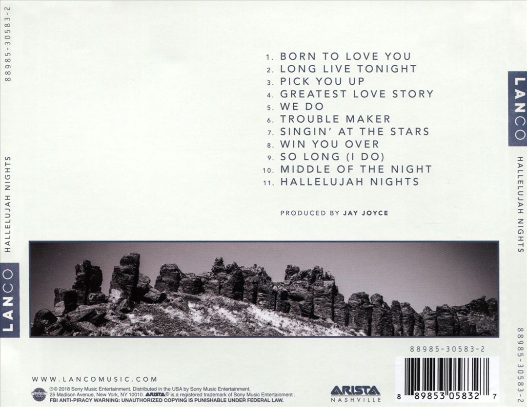 Hallelujah Nights cover art