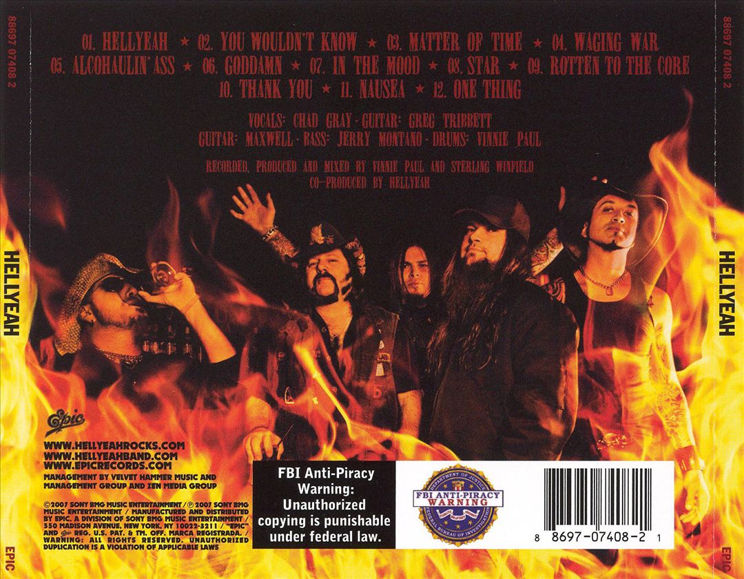 Hellyeah cover art