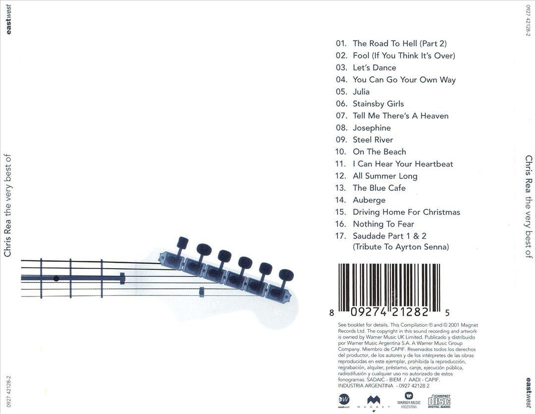 Very Best of Chris Rea [Wea International] cover art