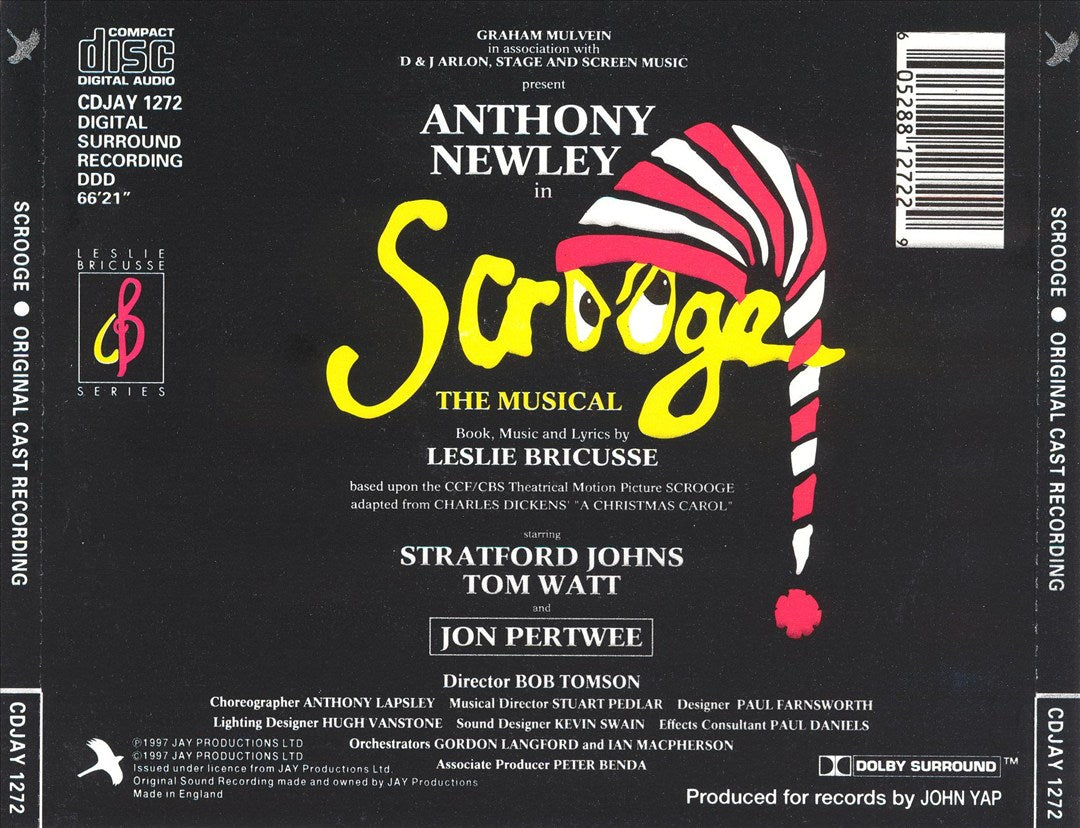 Scrooge [Original Cast Recording] cover art