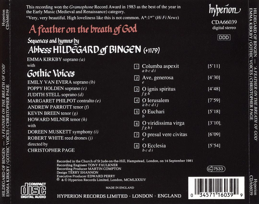 Feather on the Breath of God cover art