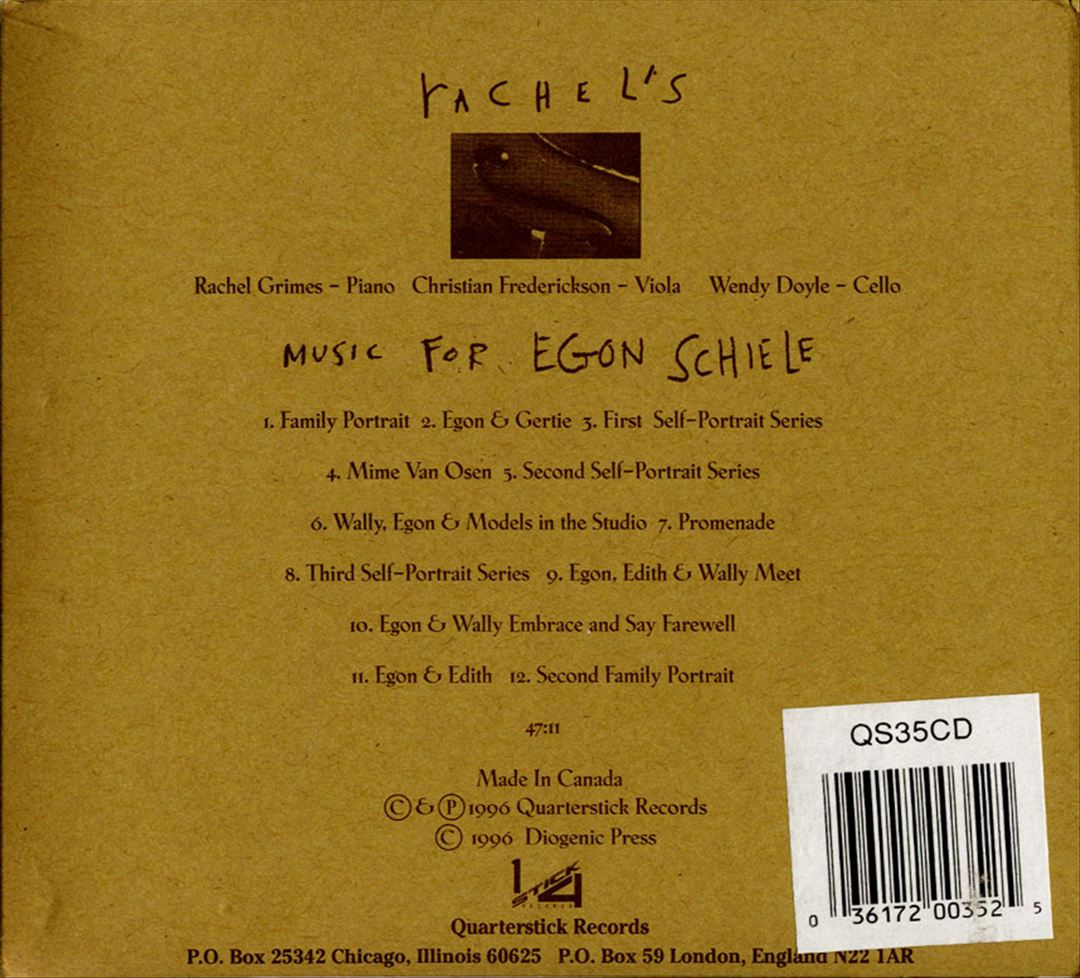 Music for Egon Schiele cover art