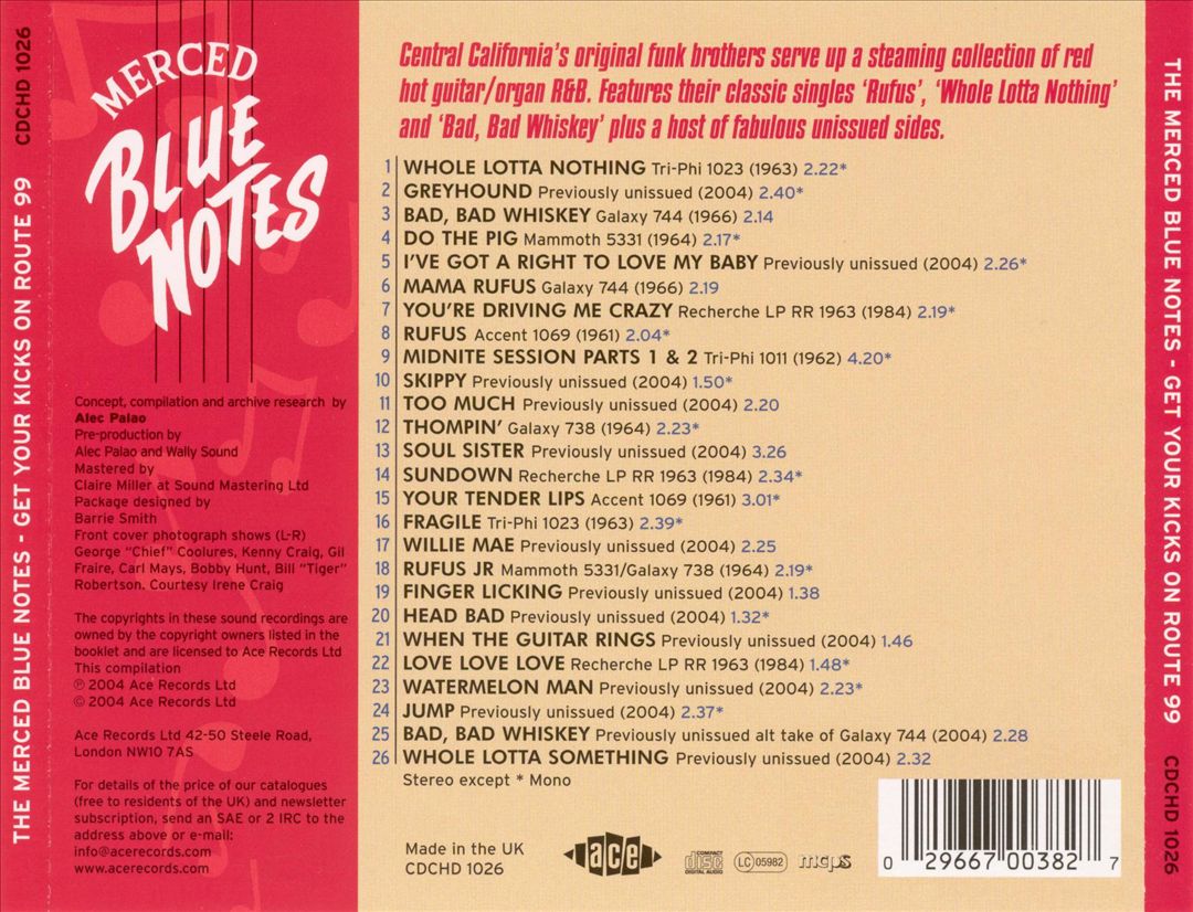 Get Your Kicks on Route 99 cover art