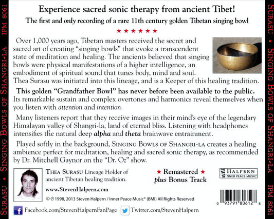Singing Bowls of Shangri-La: Sacred Sonic Therapy for Meditation and Healing cover art
