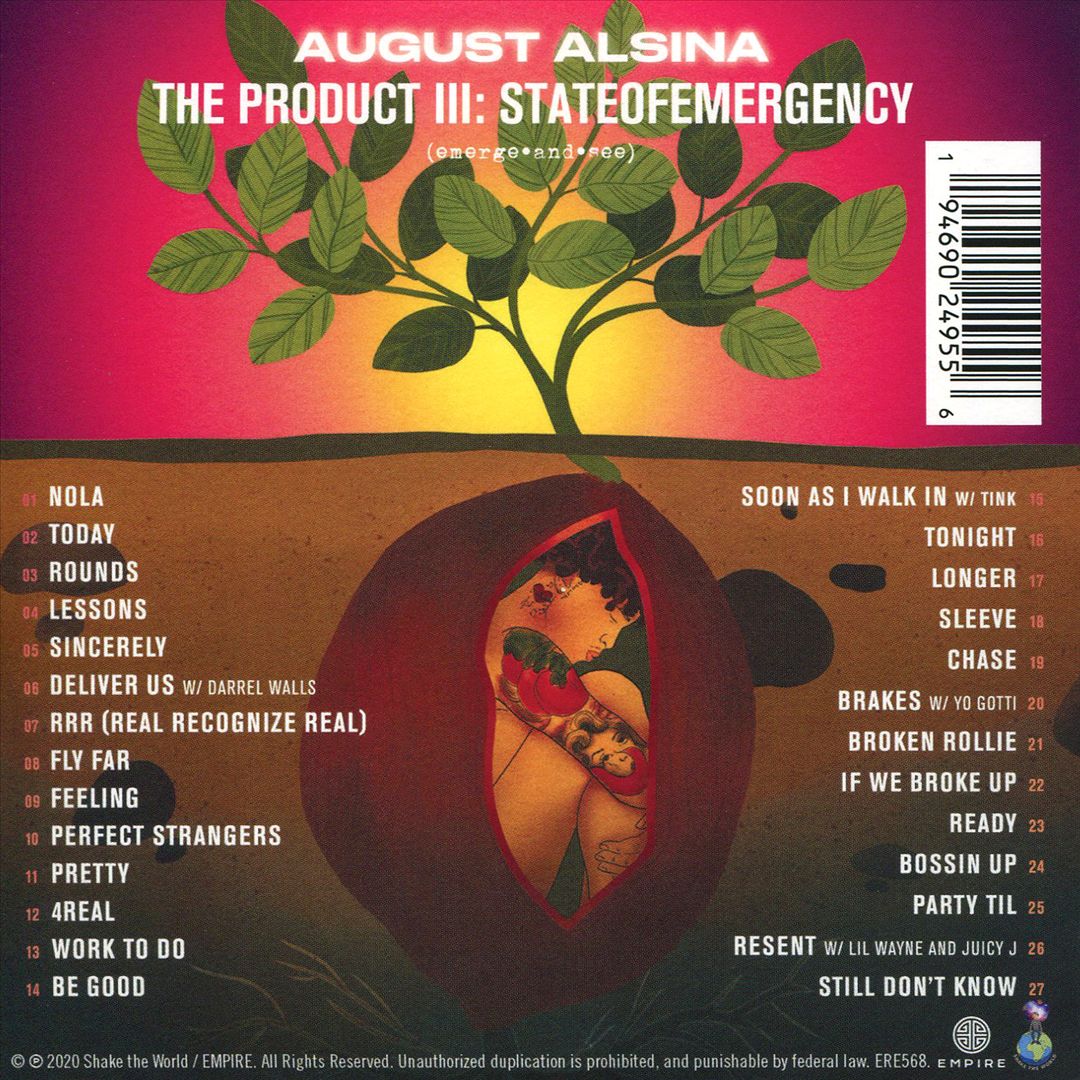 Product III: Stateofemergency cover art