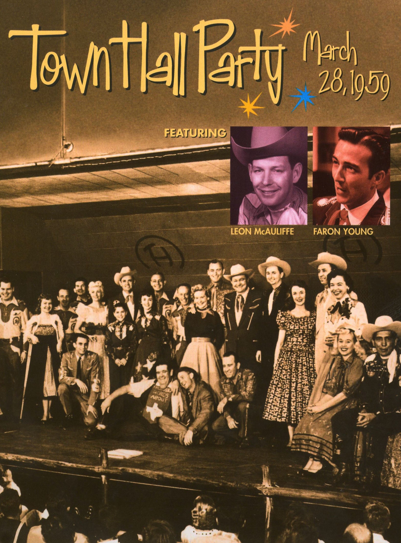 At Town Hall Party: March 28, 1959 cover art