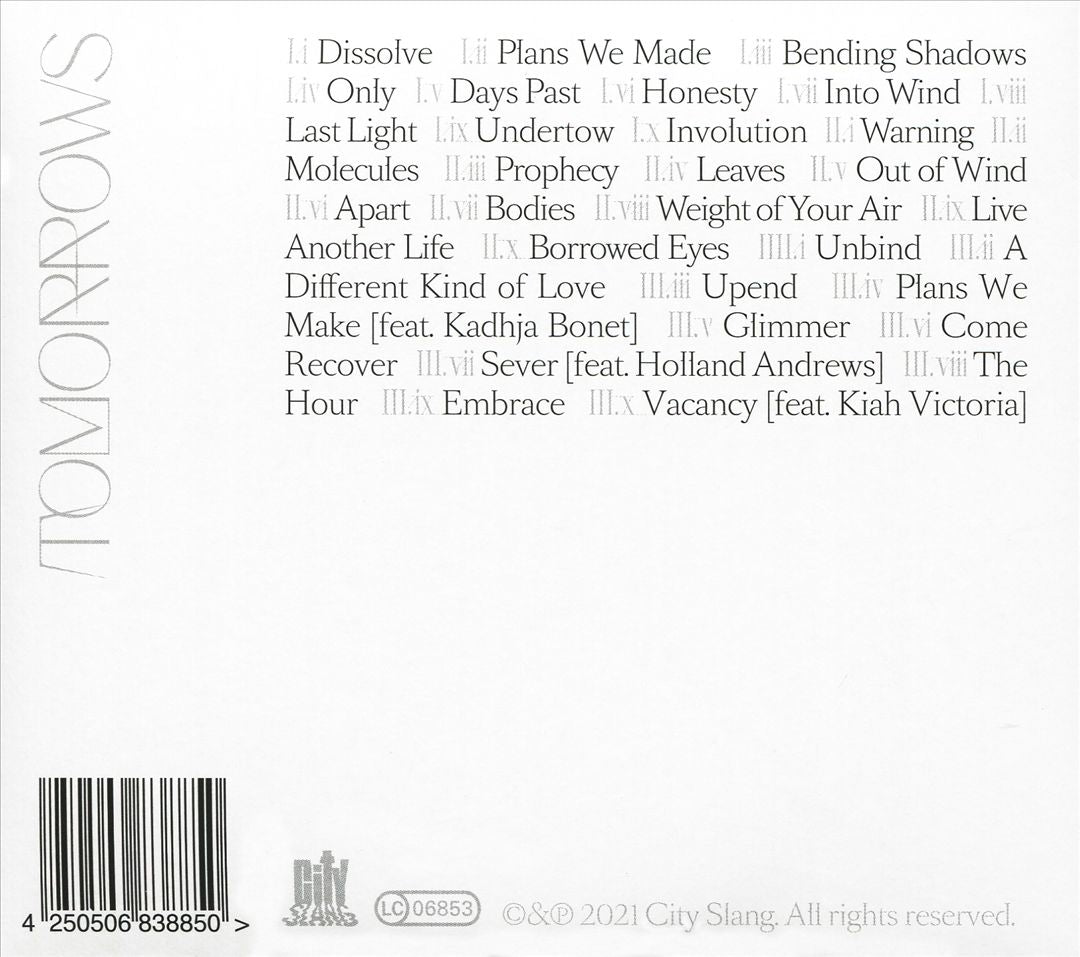 Tomorrows I cover art