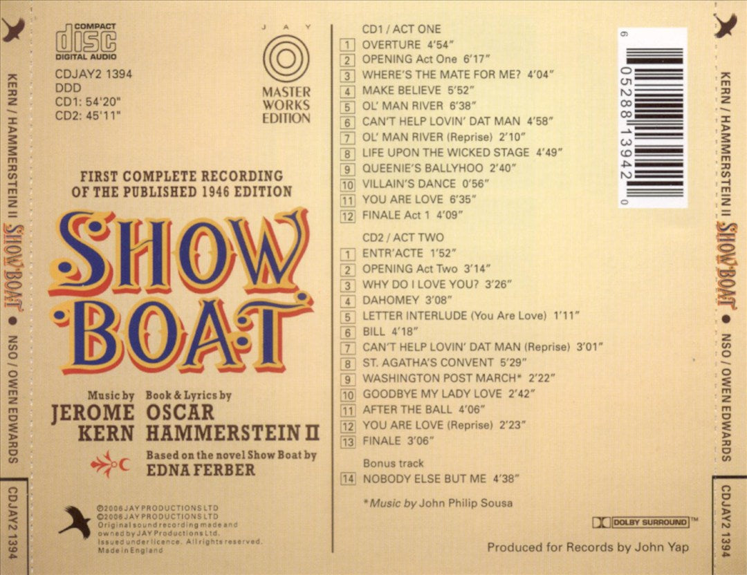 Show Boat [Jay] cover art