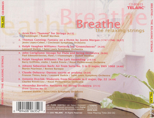 Breathe: The Relaxing Strings cover art
