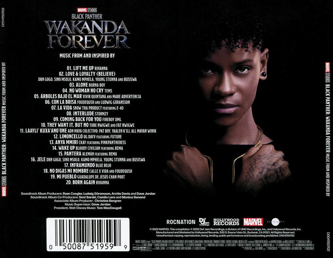 Black Panther: Wakanda Forever [Original Motion Picture Soundtrack] cover art