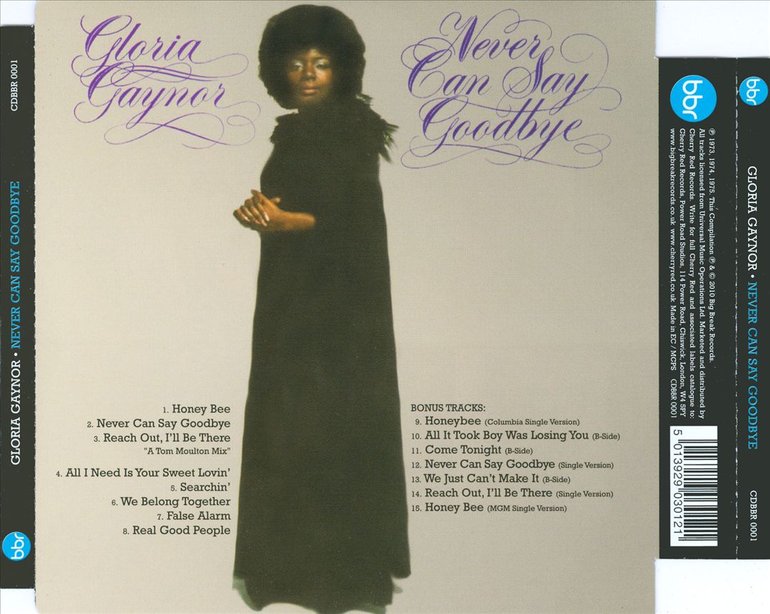 Never Can Say Goodbye cover art