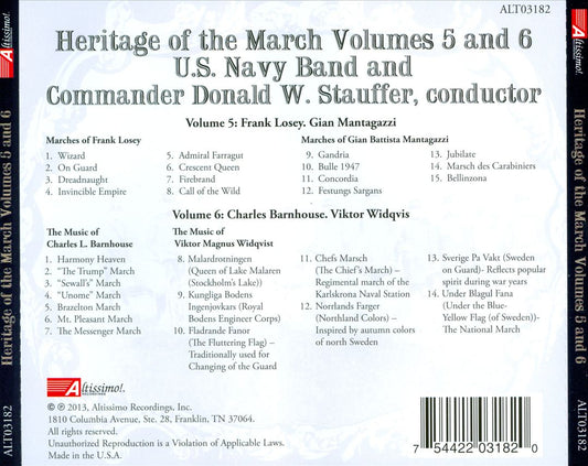 Heritage of the March, Vols. 5-6 cover art