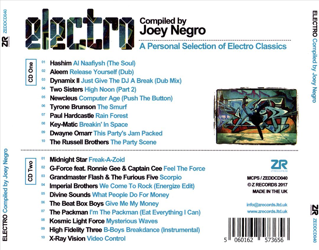 Electro: A Personal Selection of Electro Classics Compiled by Joey Negro cover art