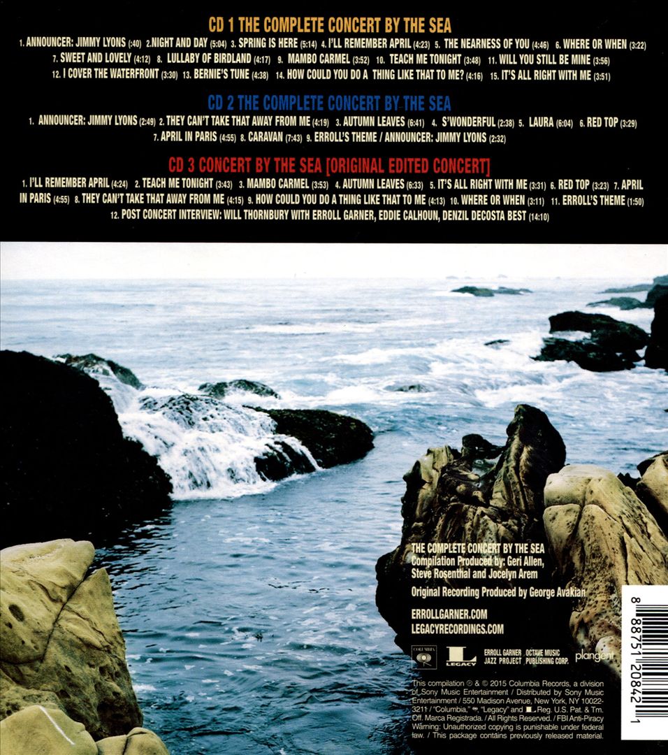 Complete Concert by the Sea [3-CD] cover art