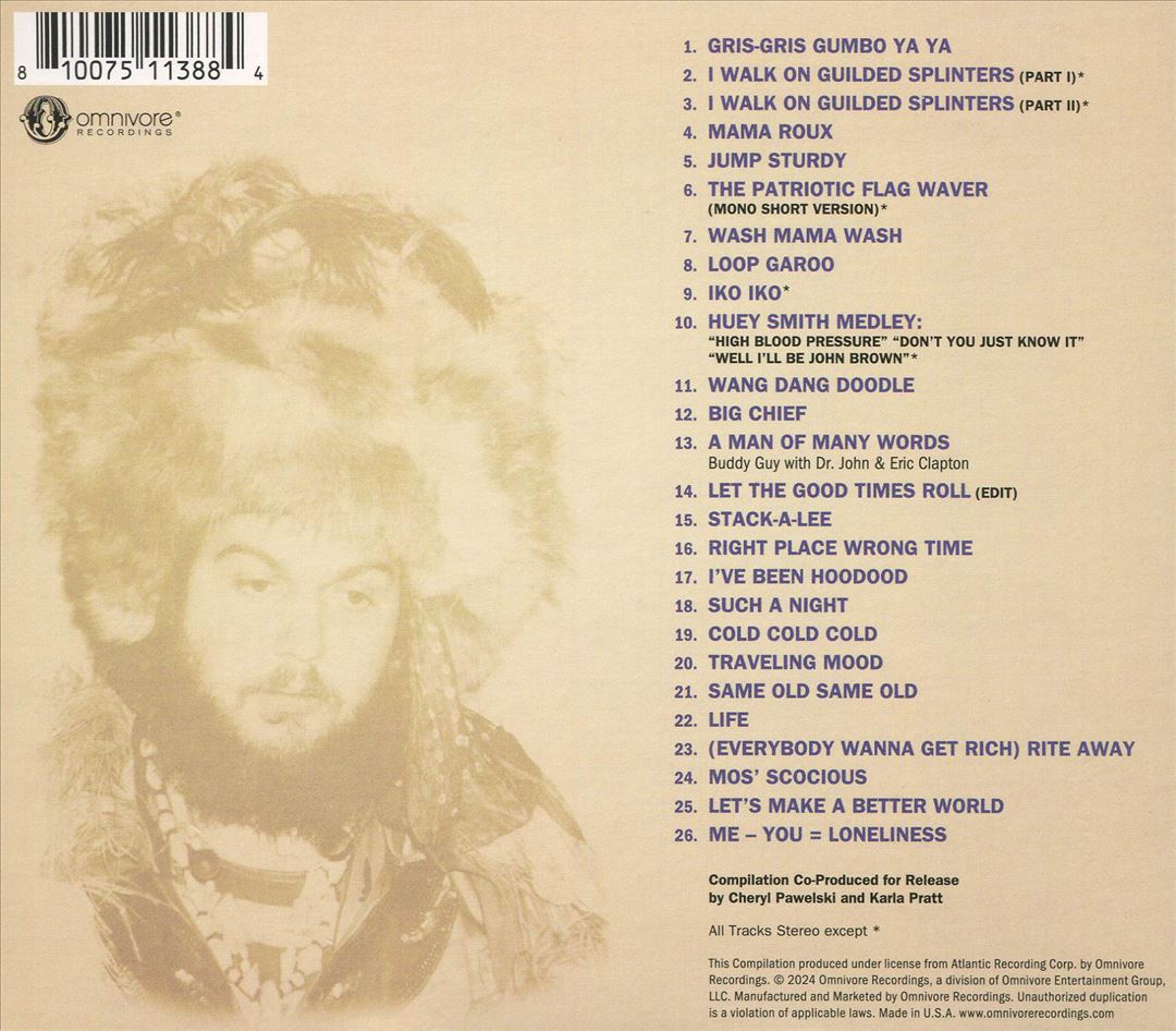 Gris-Gris Gumbo Ya Ya: Singles 1968-1974 cover art