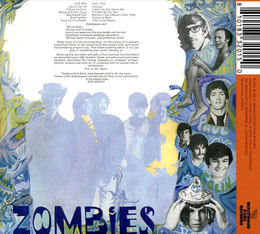 Odessey and Oracle [Remastered MONO Version] cover art
