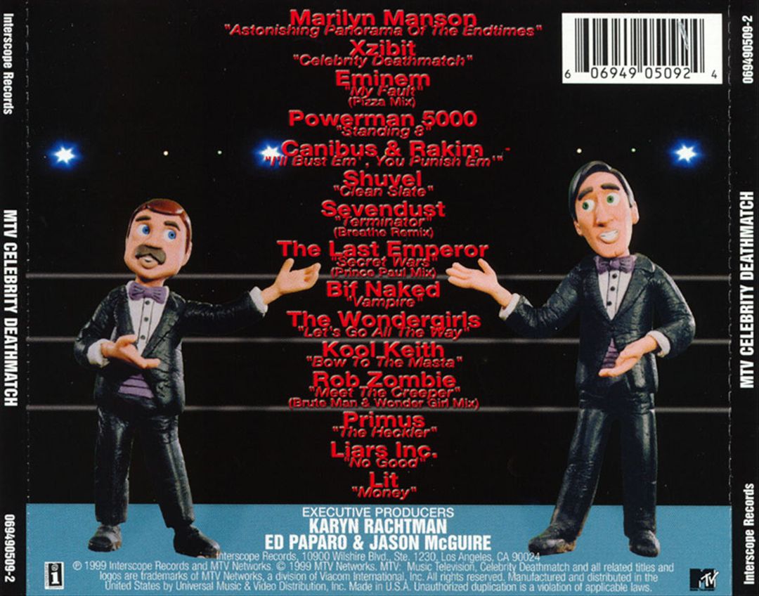 Celebrity Deathmatch cover art