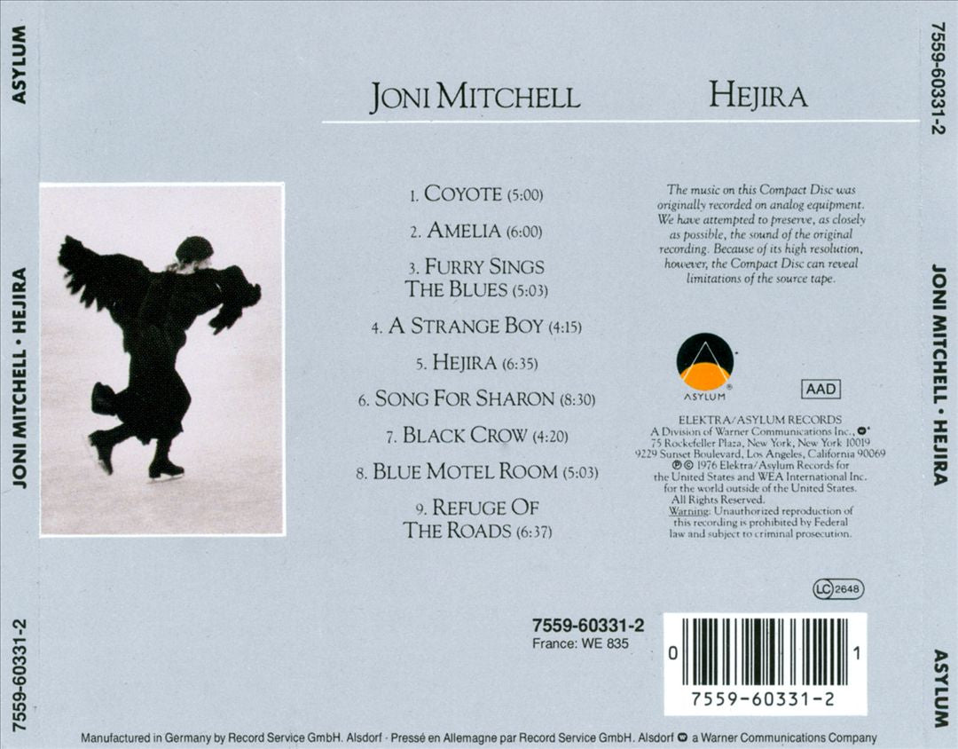Hejira cover art