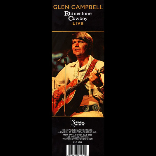 Rhinestone Cowboy: Live in Concert cover art