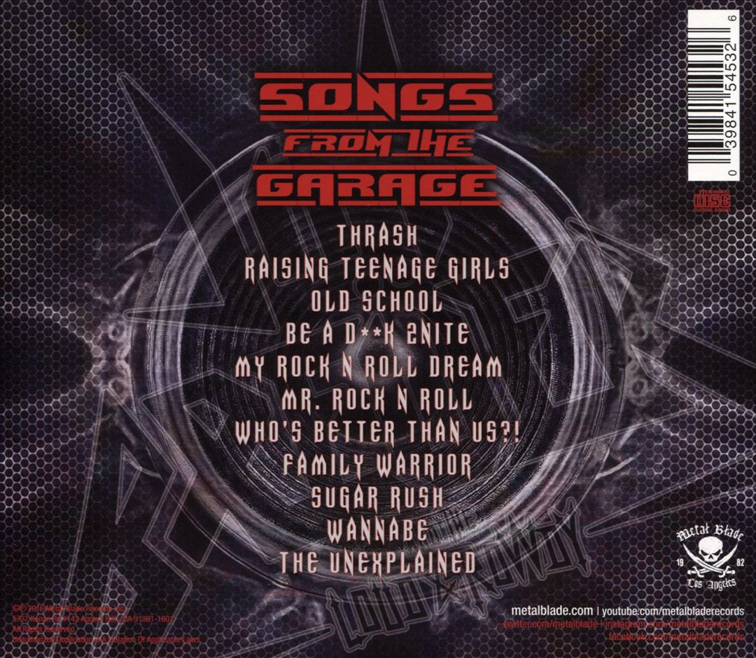 Songs from the Garage cover art