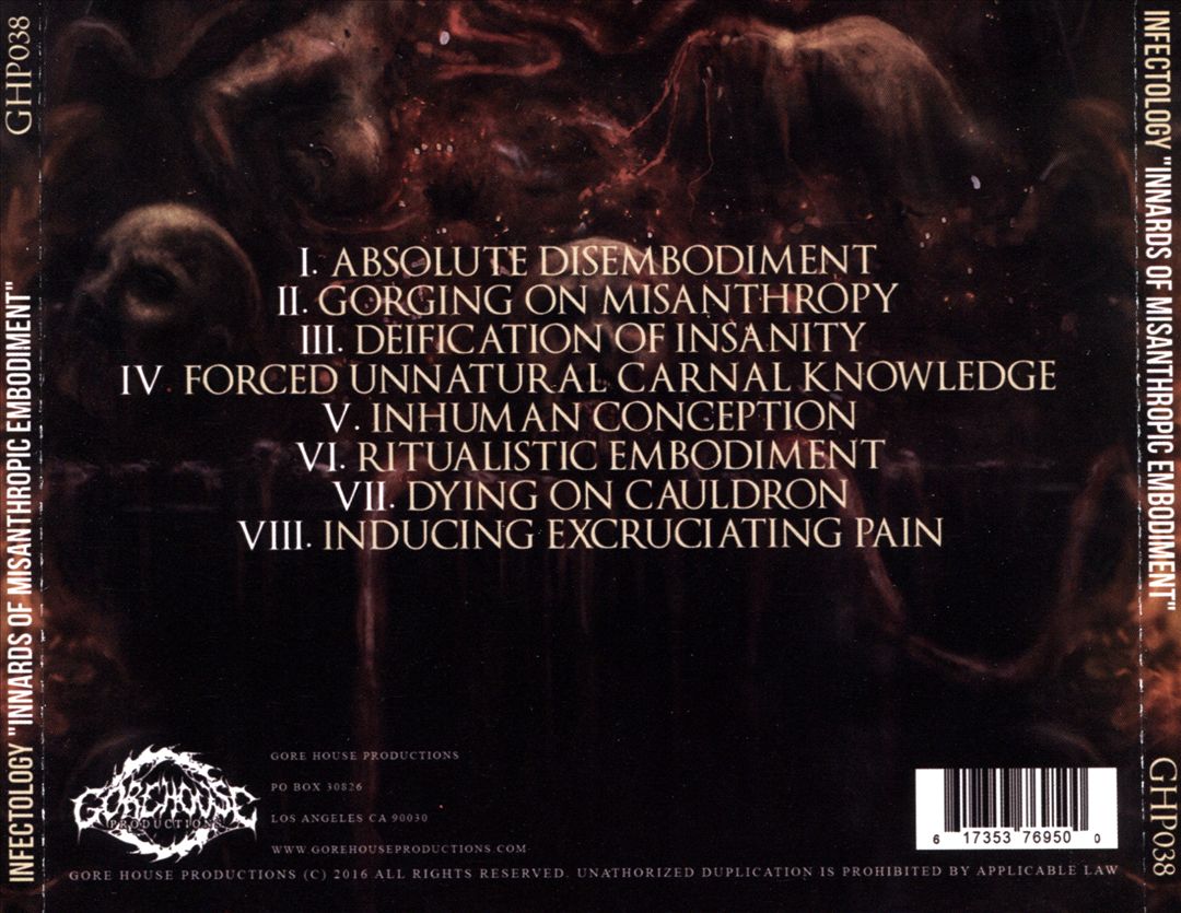 Innards of Misanthropic Embodiment cover art