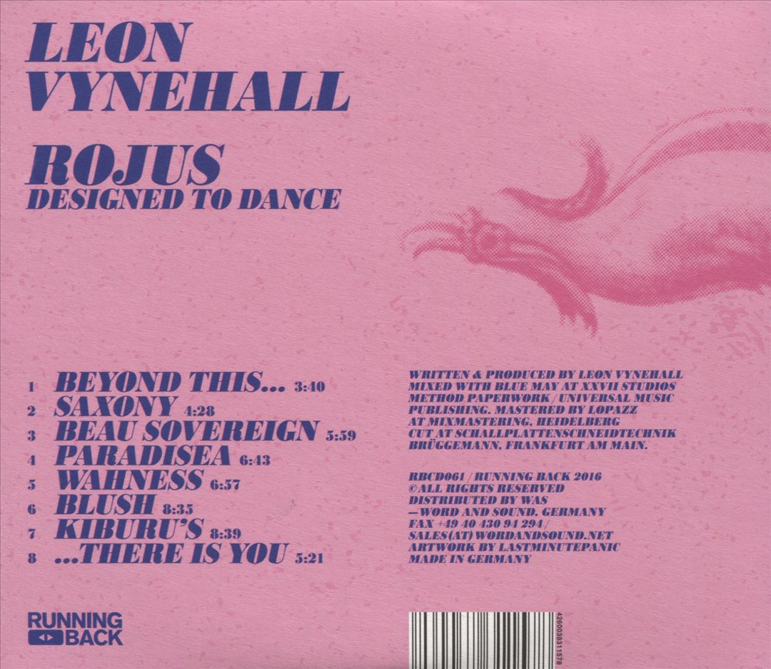 Rojus (Designed to Dance) cover art