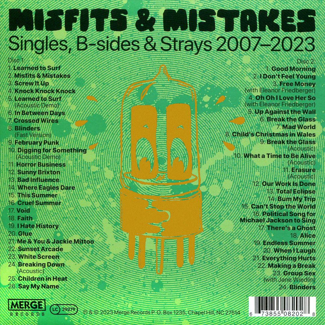 Misfits and Mistakes: Singles, B-sides & Strays 2007–2023 cover art