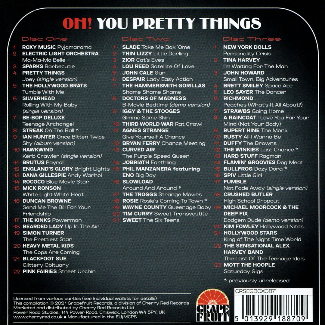 Oh! You Pretty Things: Glam Queens & Street Urchins 1970-1976 cover art