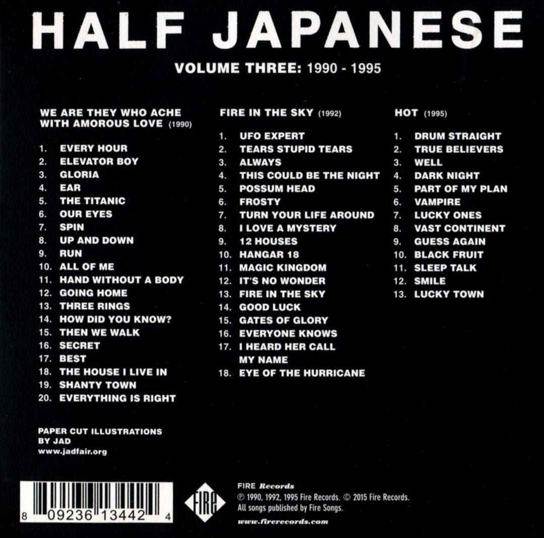 Volume Three: 1990-1995 cover art