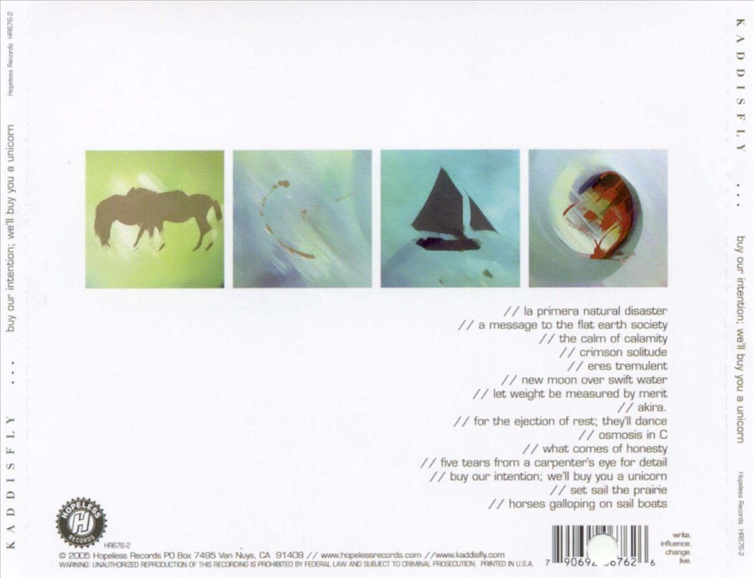 Buy Our Intention; We'll Buy You a Unicorn cover art