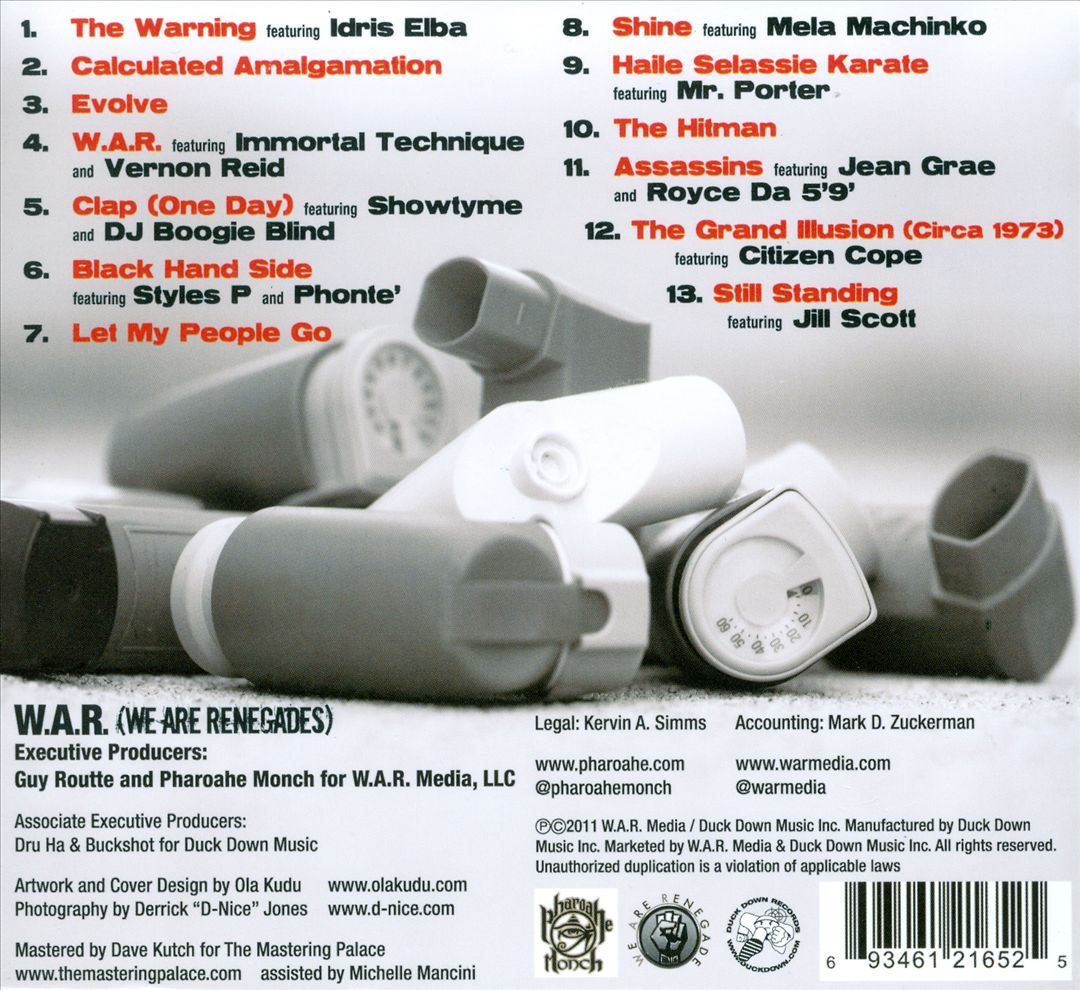 W.A.R. (We Are Renegades) cover art
