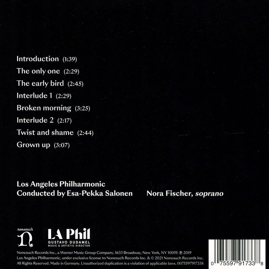 Louis Andriessen: The Only One cover art