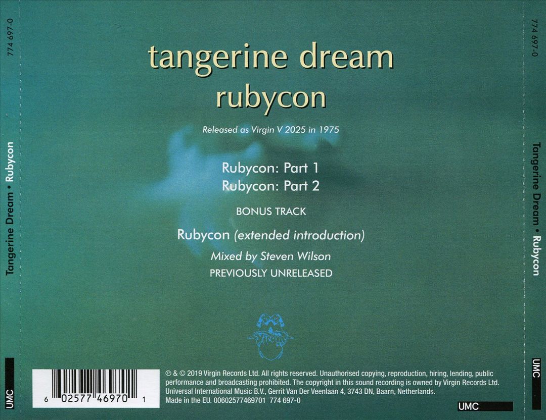 Rubycon cover art