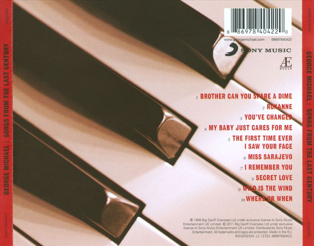 Songs from the Last Century cover art