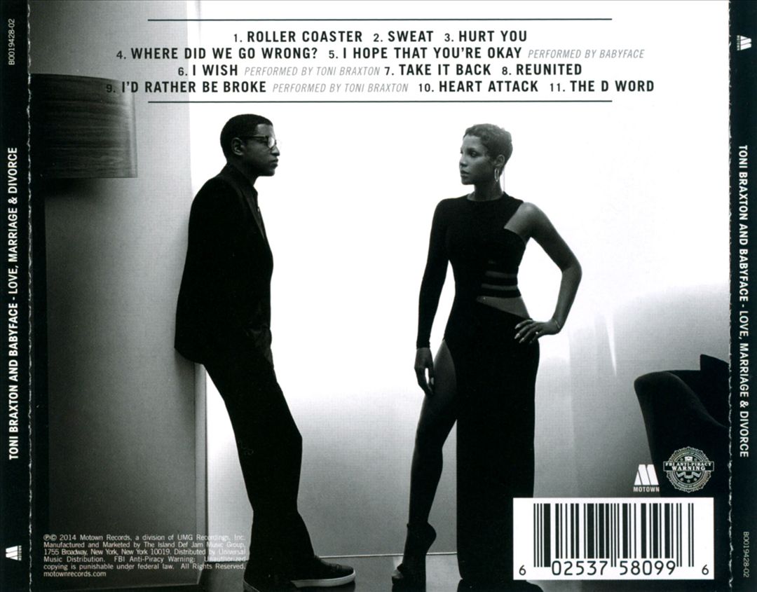 Love, Marriage & Divorce cover art