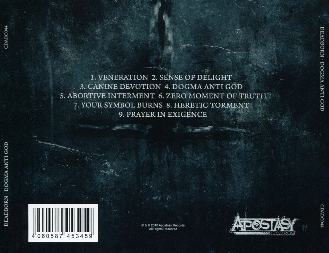 Dogma Anti God cover art