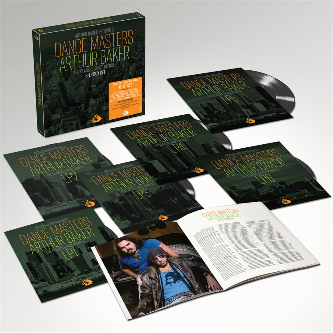 Arthur Baker Presents Dance Masters: John Luongo - The Classic Dance Remixes [6LP] cover art