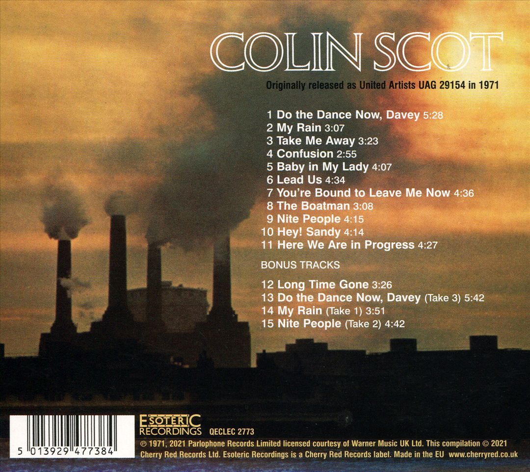 Colin Scot [2021 Expanded Edition] cover art