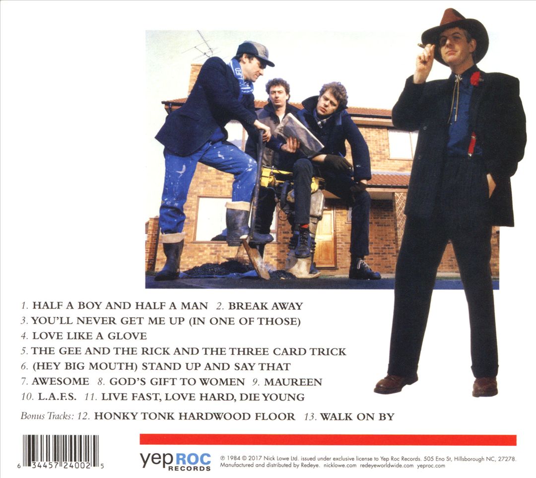 Nick Lowe and His Cowboy Outfit cover art
