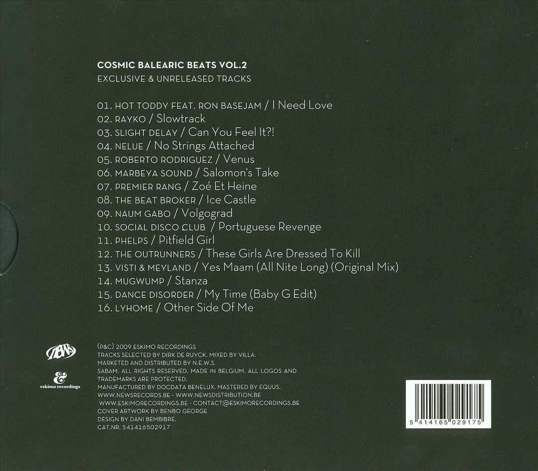 Cosmic Balearic Beats, Vol. 2 cover art