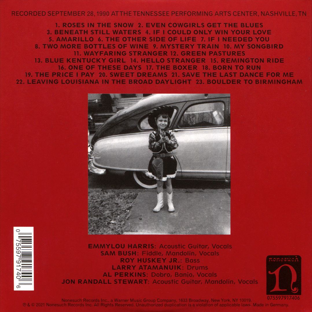 Ramble in Music City: The Lost Concert 1990 cover art