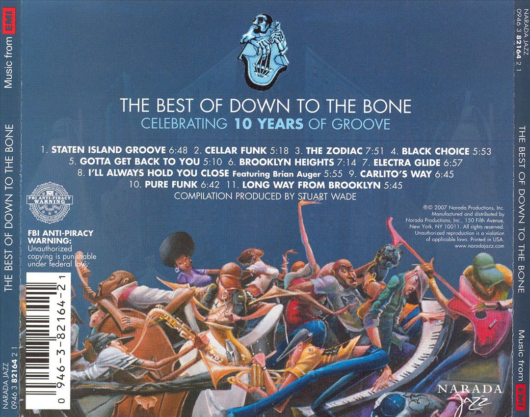 Best of Down to the Bone cover art