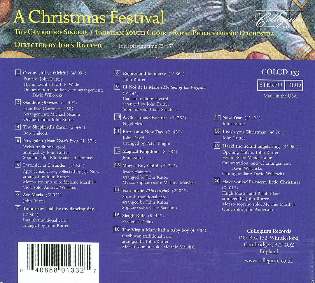 Christmas Festival cover art